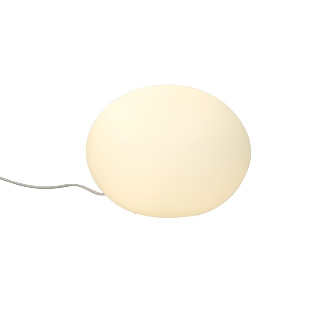 Globus bordslampa 24cm vit 40w e14 ø240x