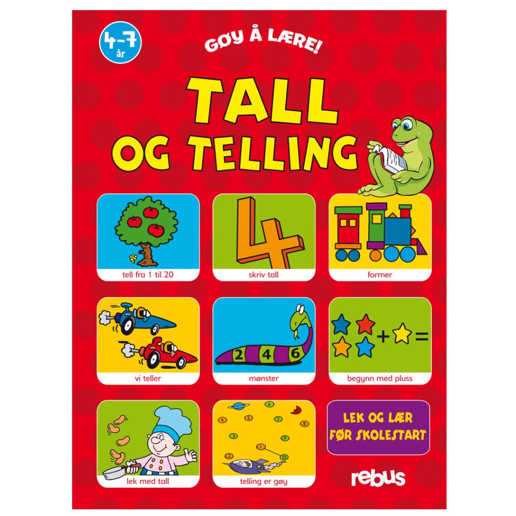 Tall og telling bok