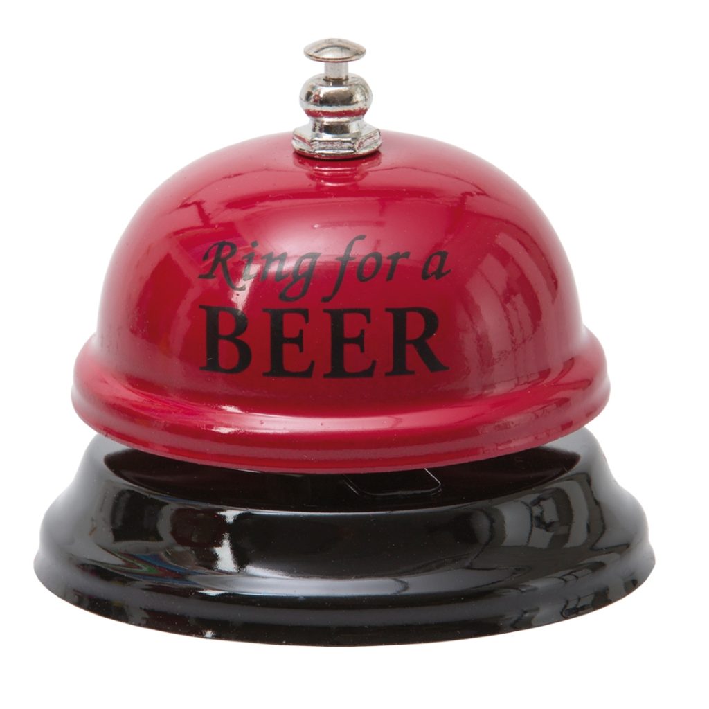 Hotellklokke ring for beer
