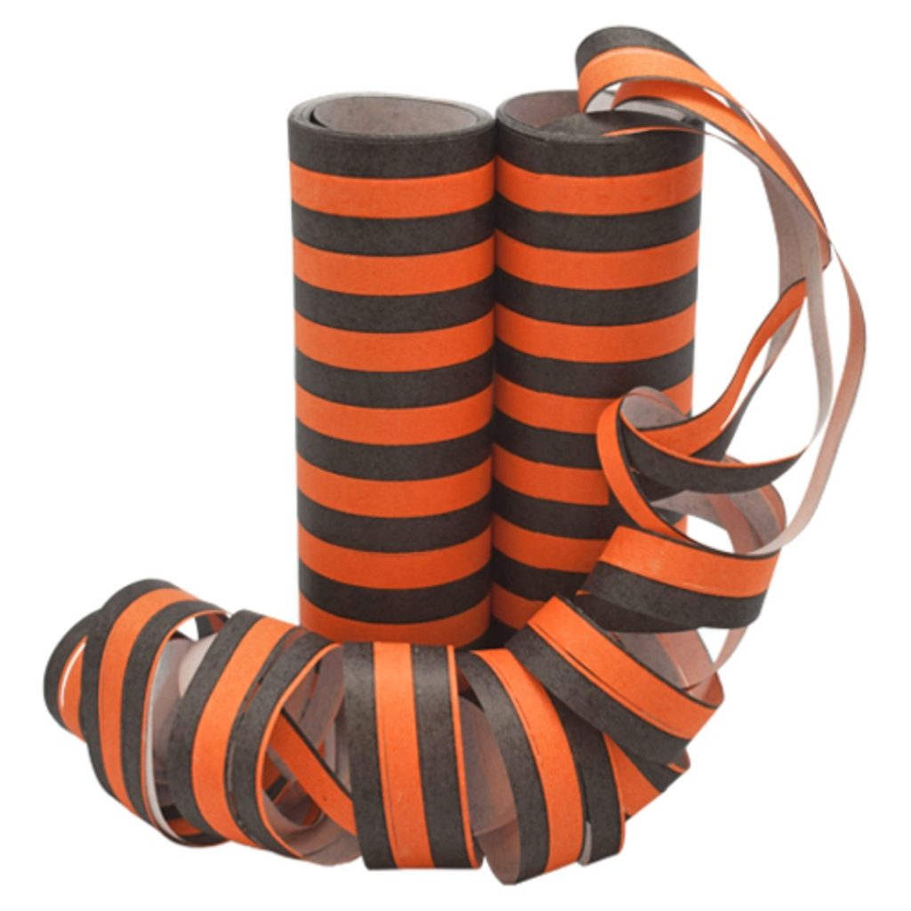 Serpentines black/orange 2-p