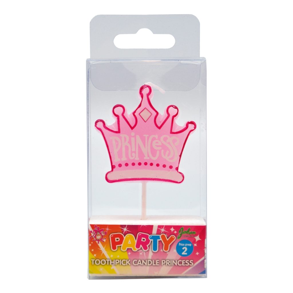 Party tannpirker lys princess crown (3)
