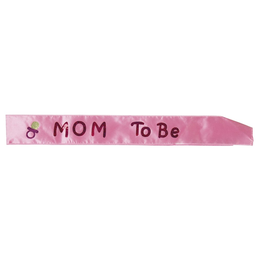 Sash mom to be pink