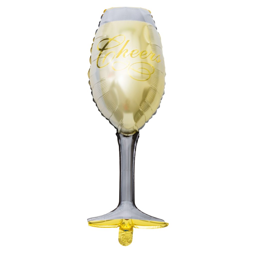Folie ballong wine glass