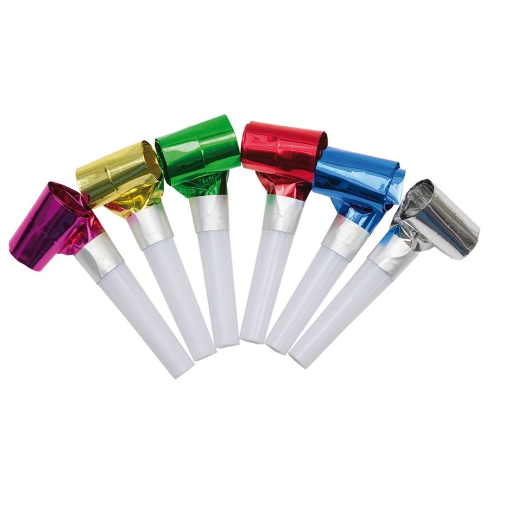 Party blow outs metallic mix 6-p  gr 3