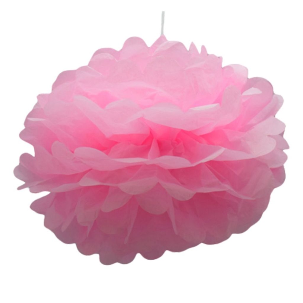 Pom pom light pink 35cm