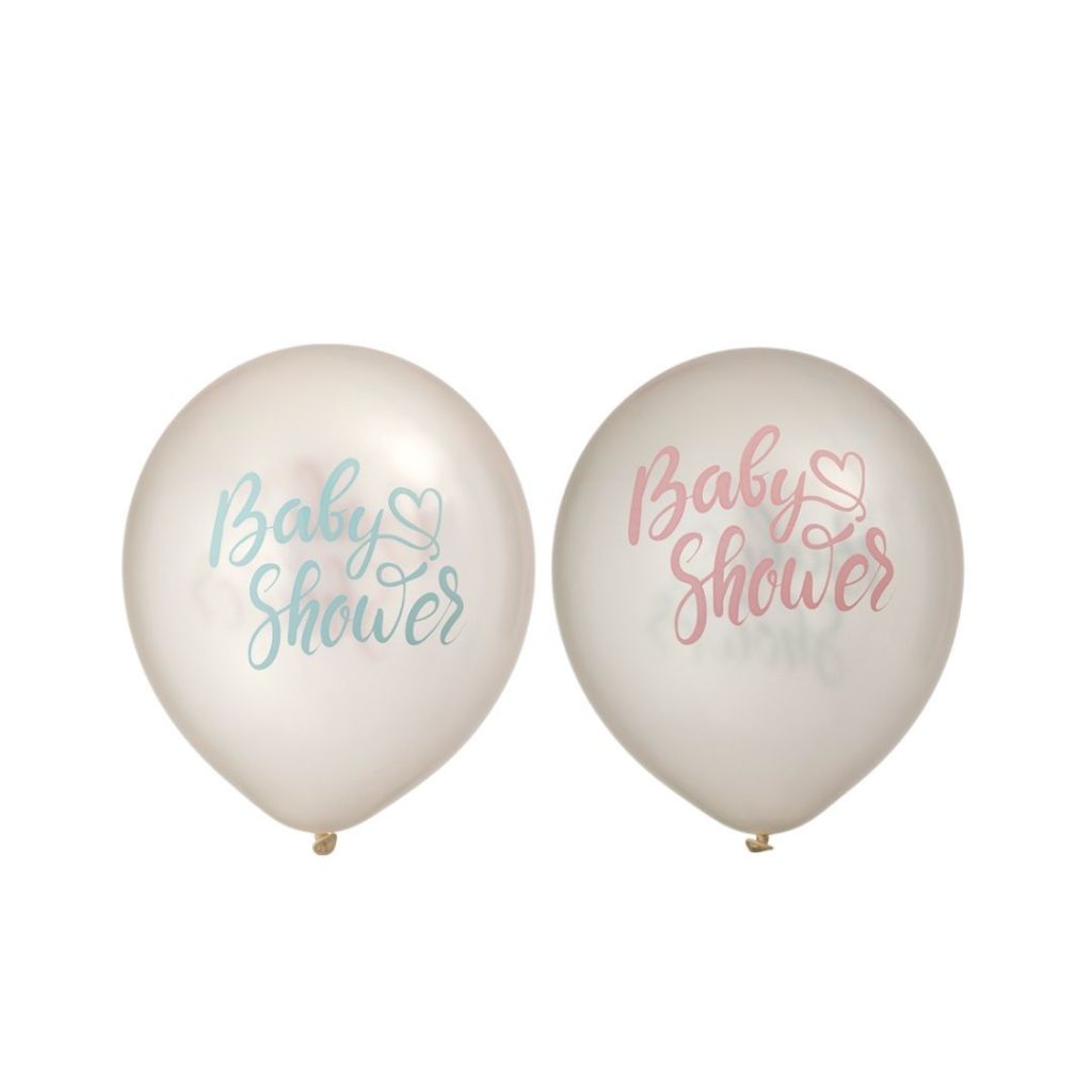 Ballong 12 babyshower 6-p