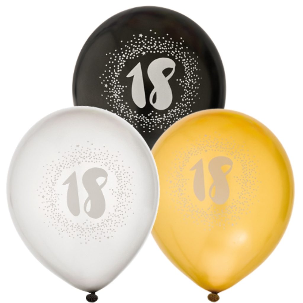 Ballong 12 18th birthday 6-p