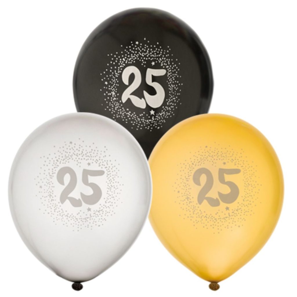 Ballong 12 25th birthday 6-p