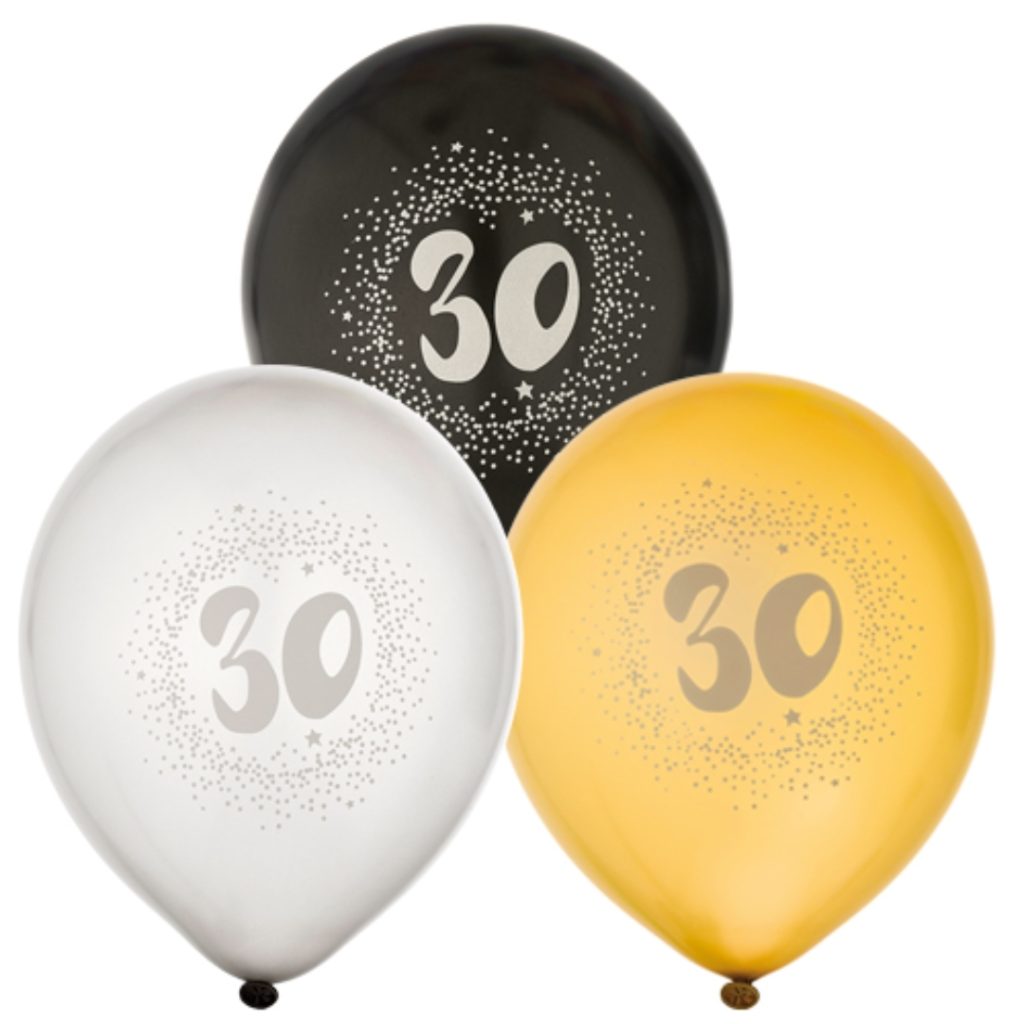 Ballong 12 30th birthday 6-p