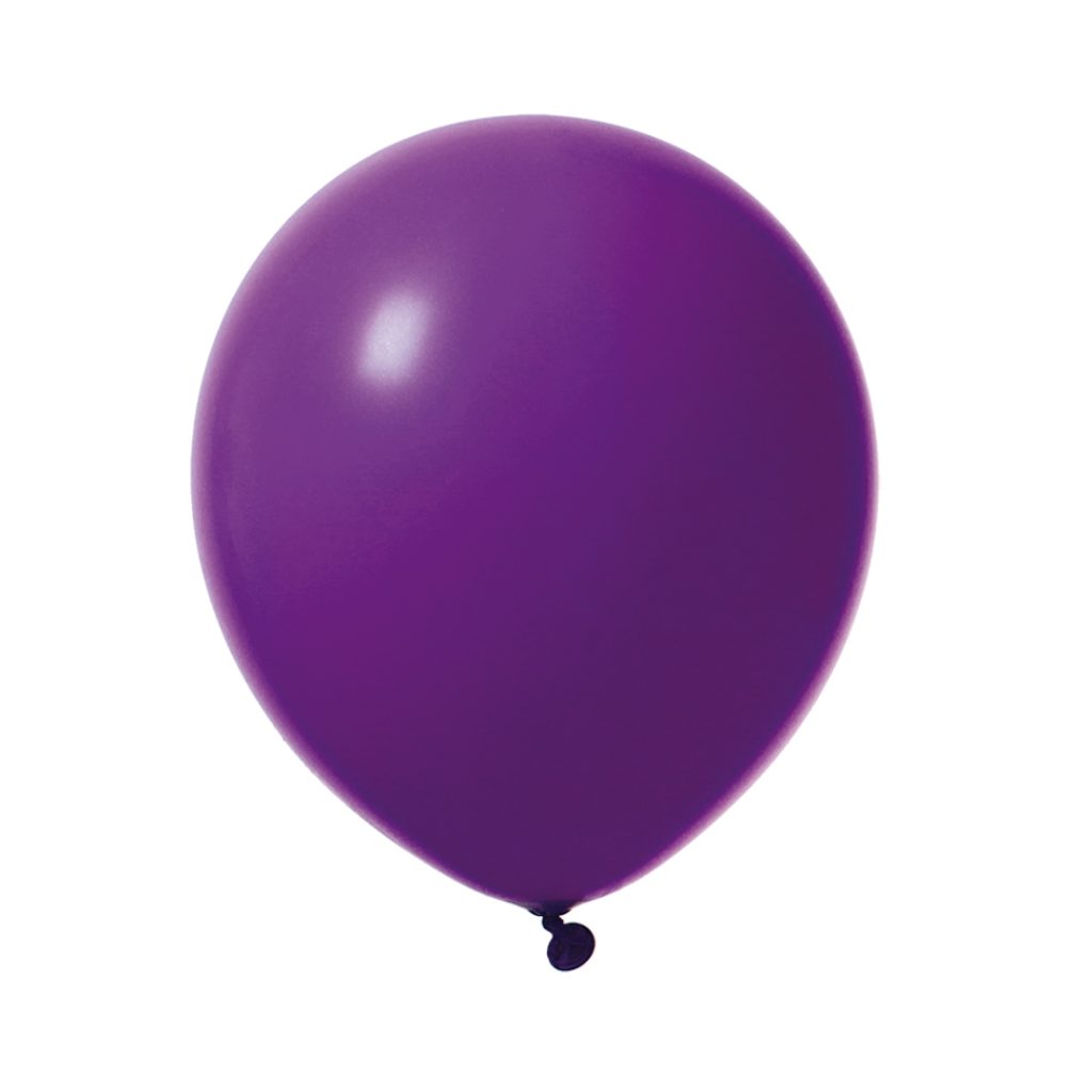 Ballong 12 violet 10-p