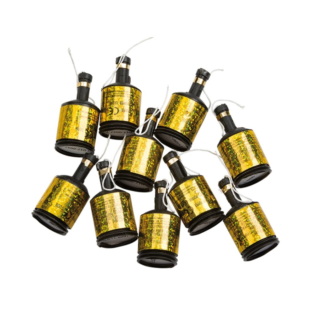 Partypoppers gull 8-p  gr 3