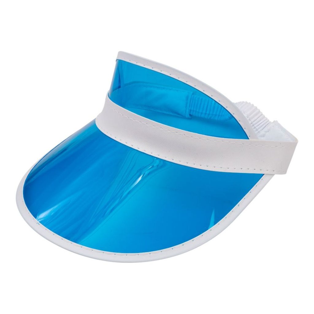 Sun visor cap blue