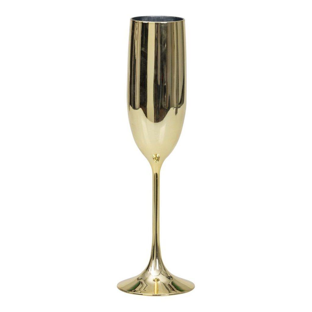 Champagne glass gold