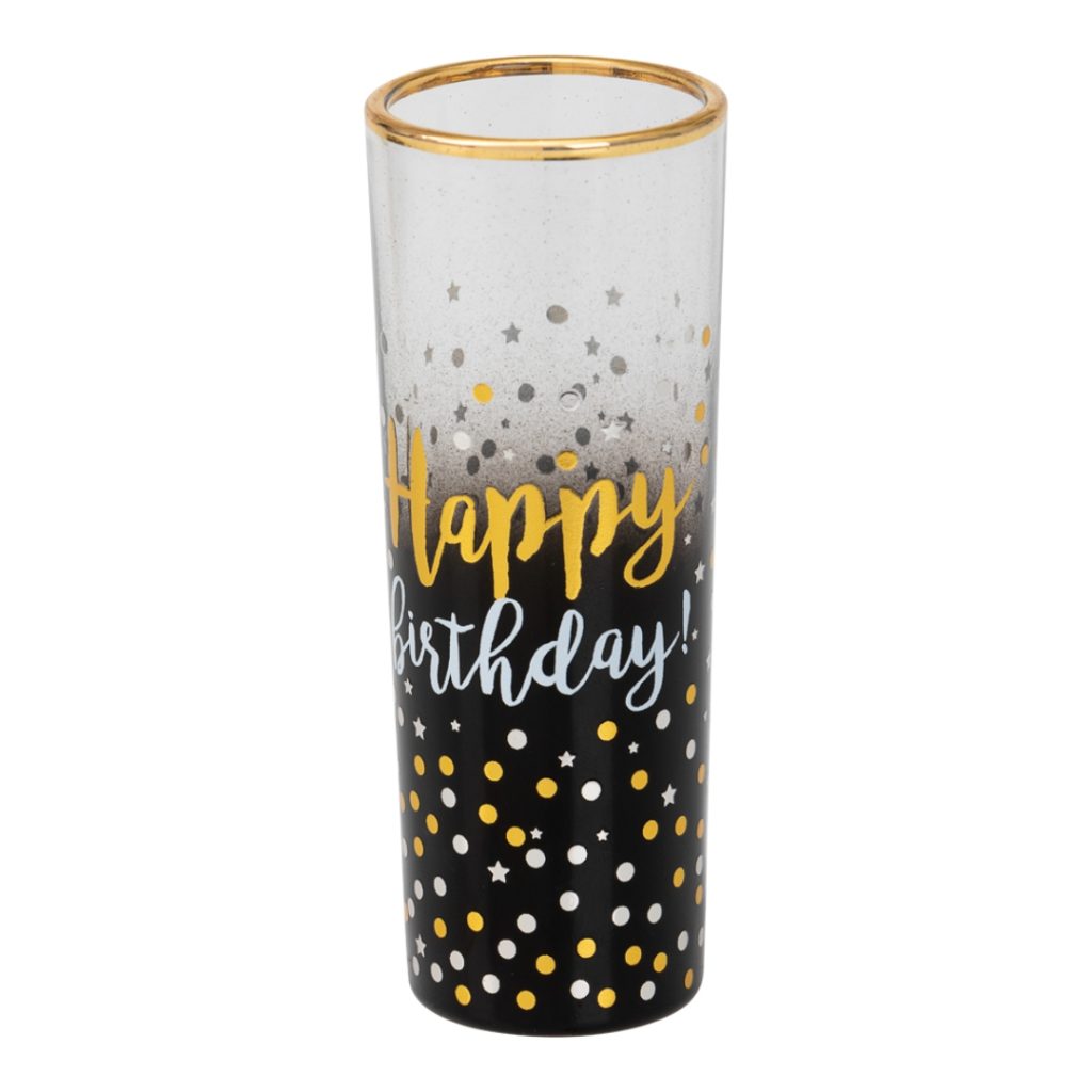 Shotglass gratulerer med dagen