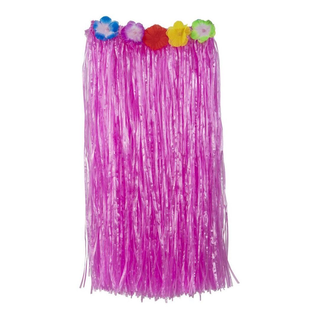Hawaii kjol rosa 60 cm