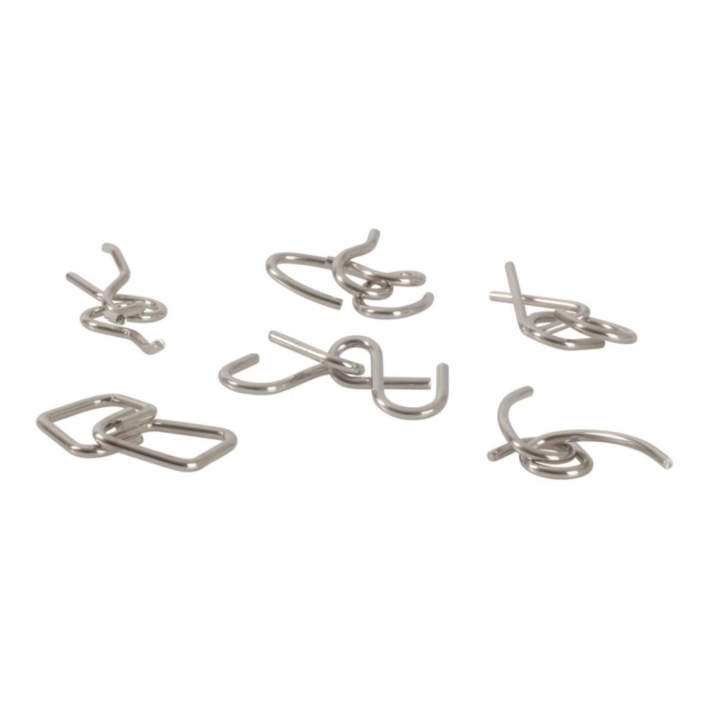 Metal puzzle set