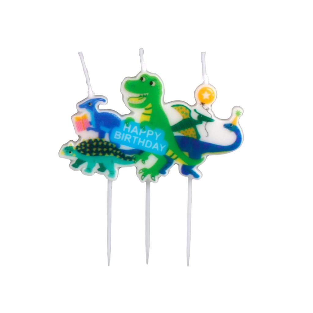 Bursdags lys dinosaurs