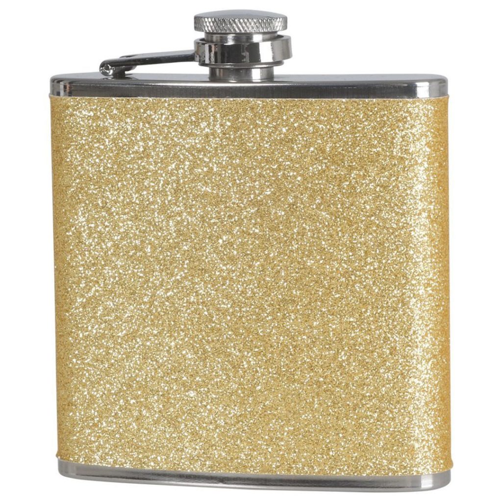 Lommelerke glitter gold