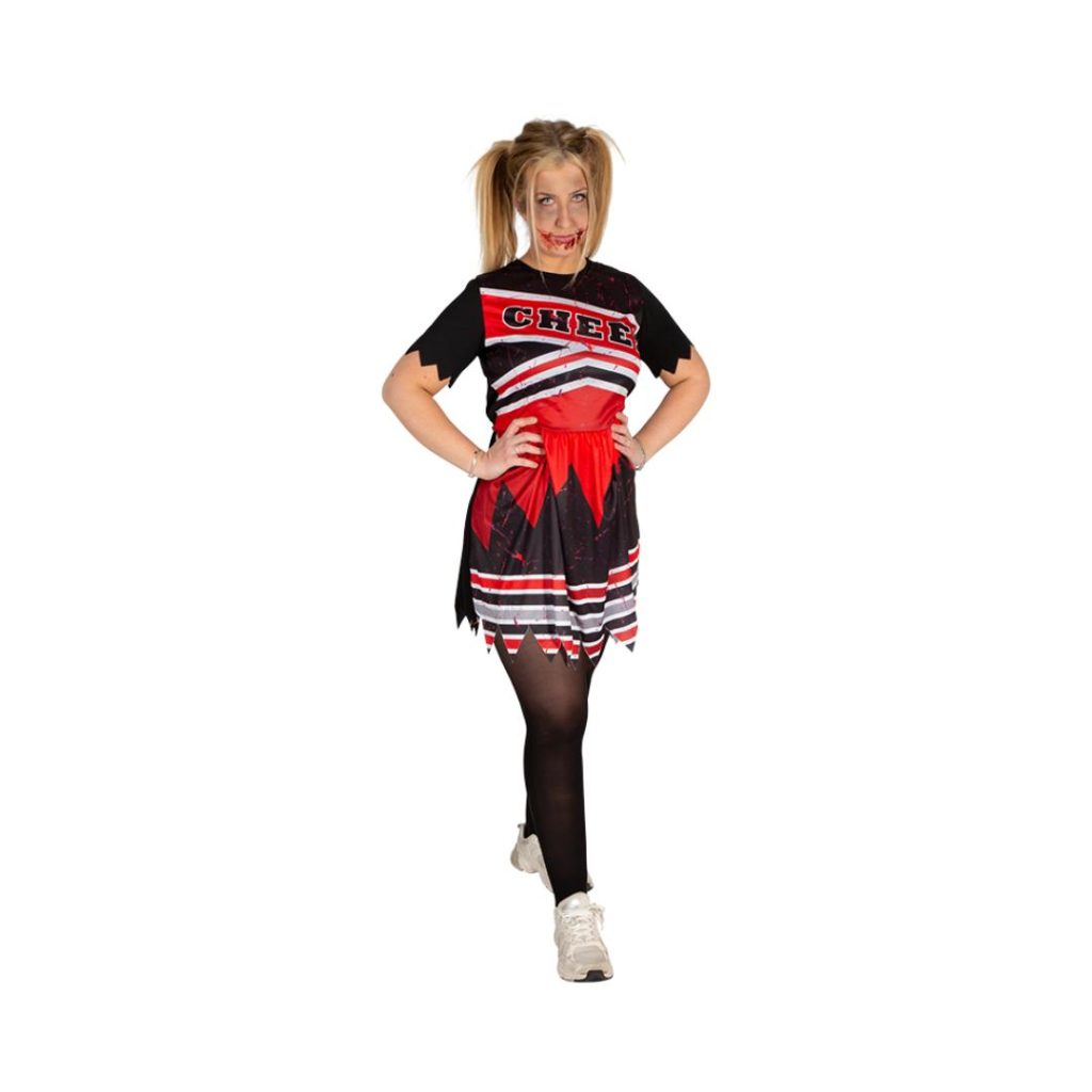 Kostyme voksen zombie cheerleader