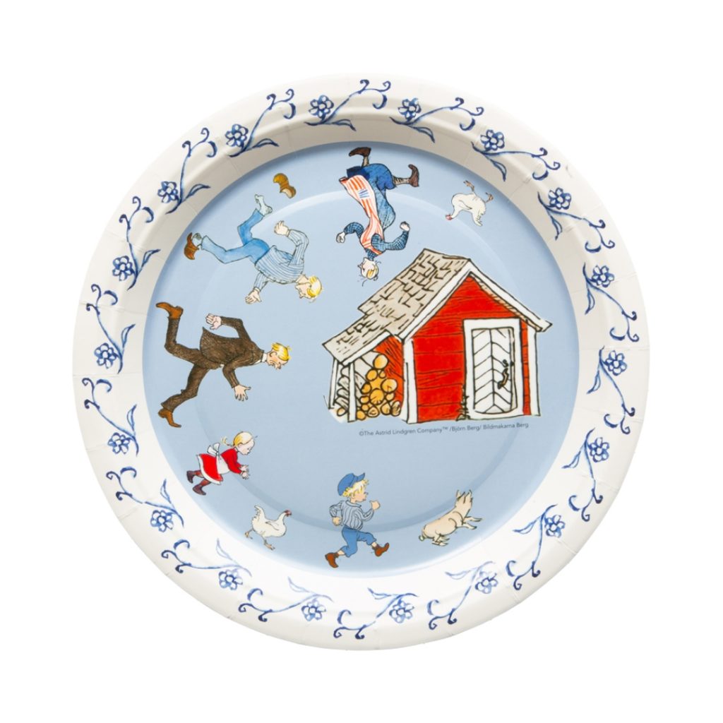 Paper plate emil 23 cm 8-p