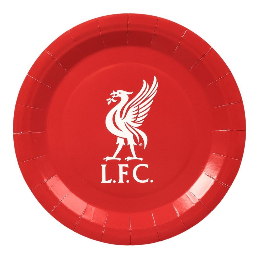 Papir asjett liverpool fc 23cm 8-p