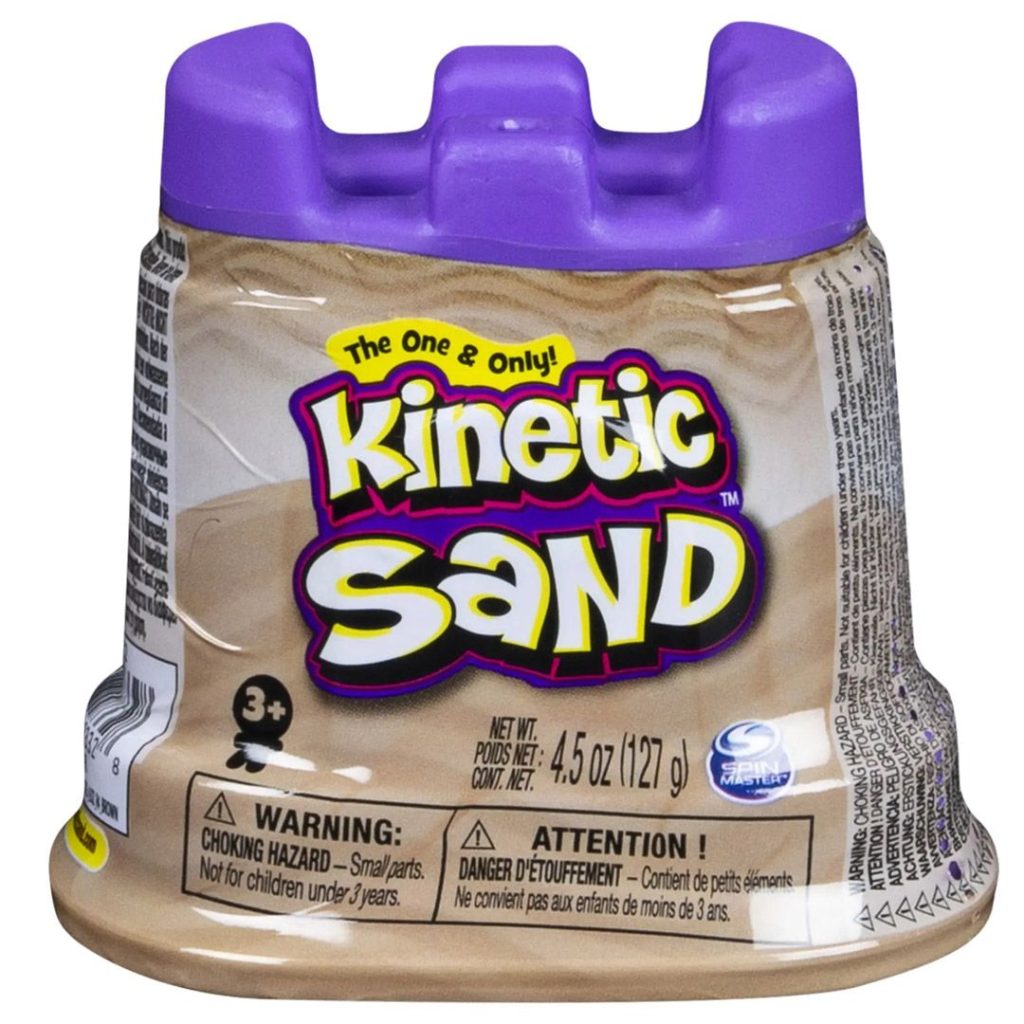 Kintetic sand single container