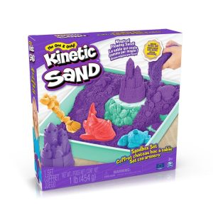 Kinetic sand sandbox set lilla