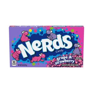 Nerds grape/strawberry theater box 142g