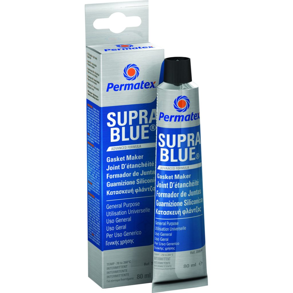 Supra blå silikonpakning 80ml