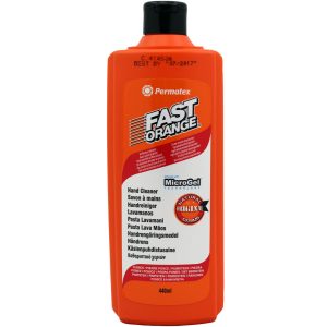 Fast orange håndrens