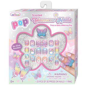 Hot focus pop glamour negler og ring but