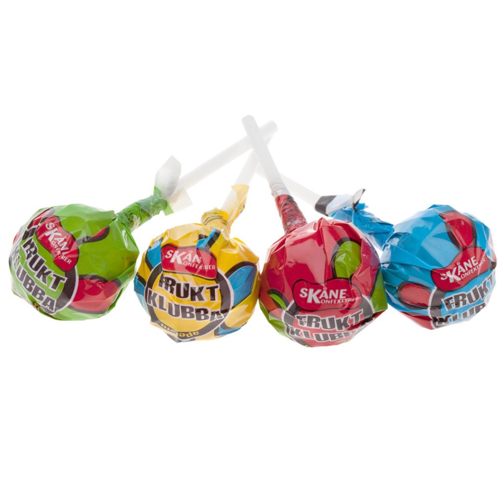 Løsvekt skånes frukt lollipop 0,975kg