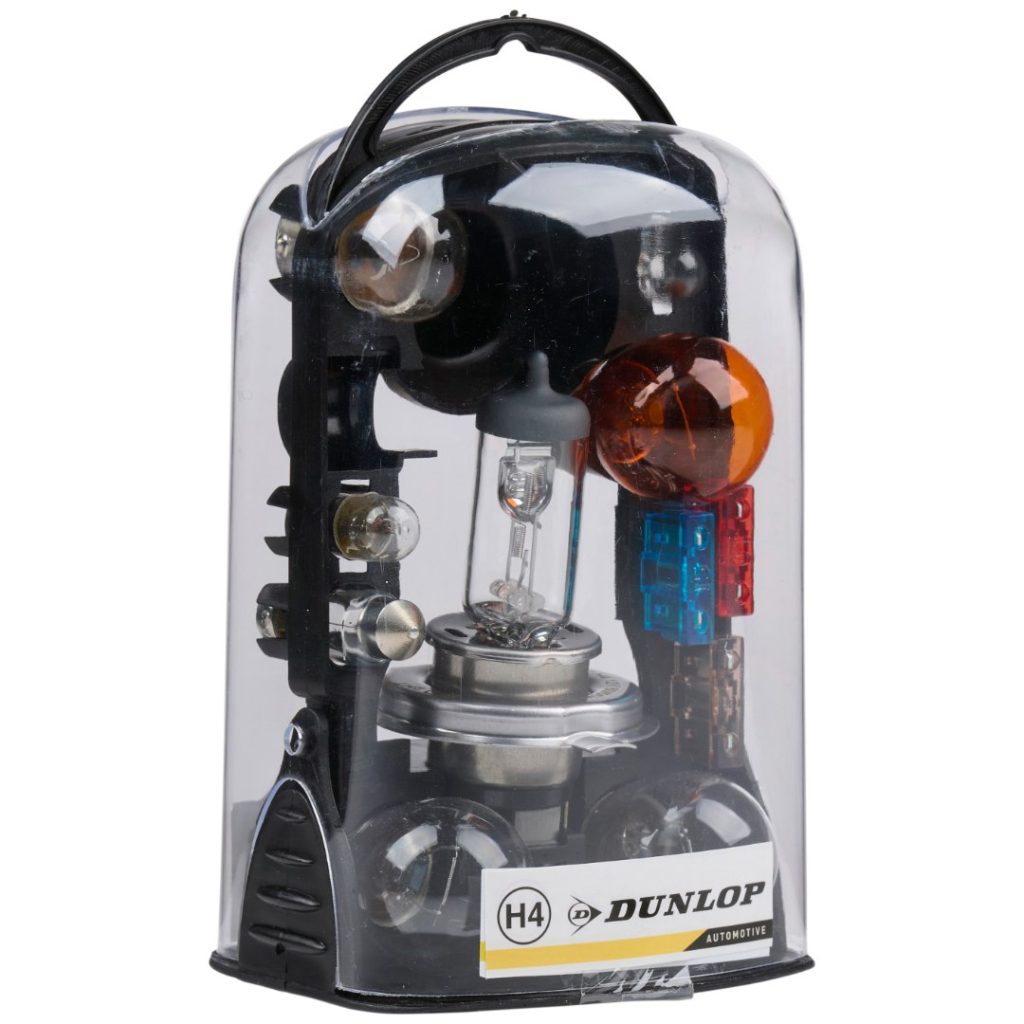 Dunlop bilpære sett h4 ot 11 del