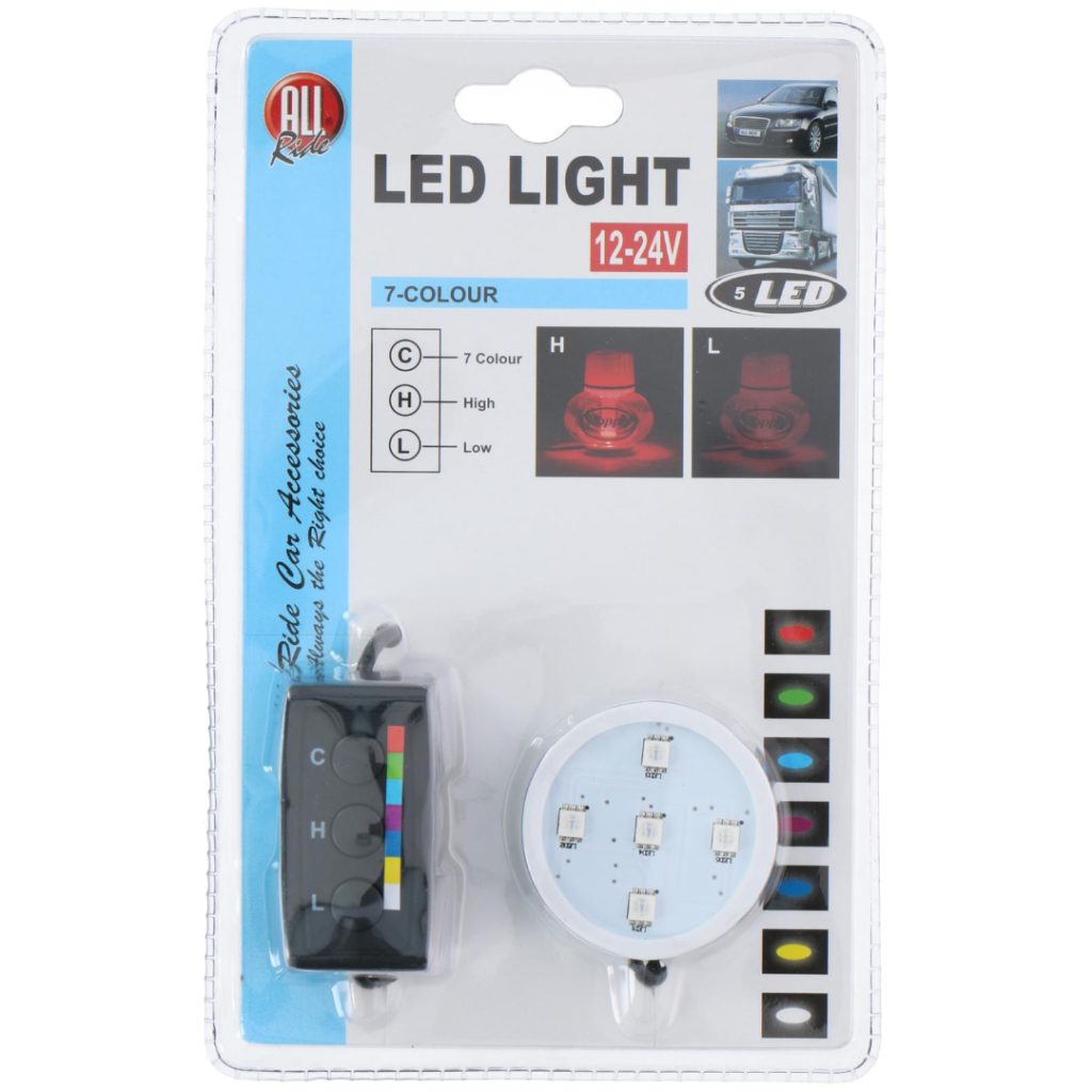 All ride led-lys for poppy