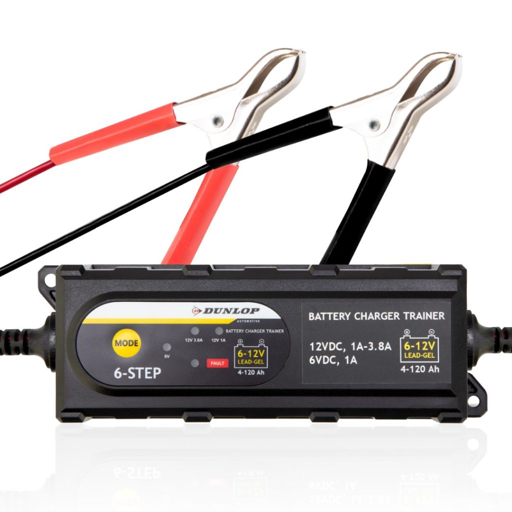 Dunlop batterilader vedlikehold