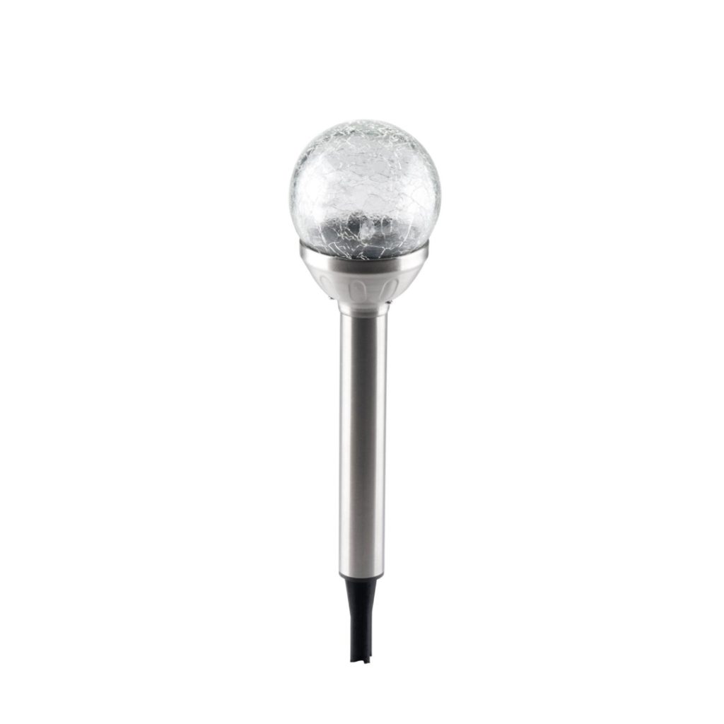 Grundig solar glassball lys d8x34cm