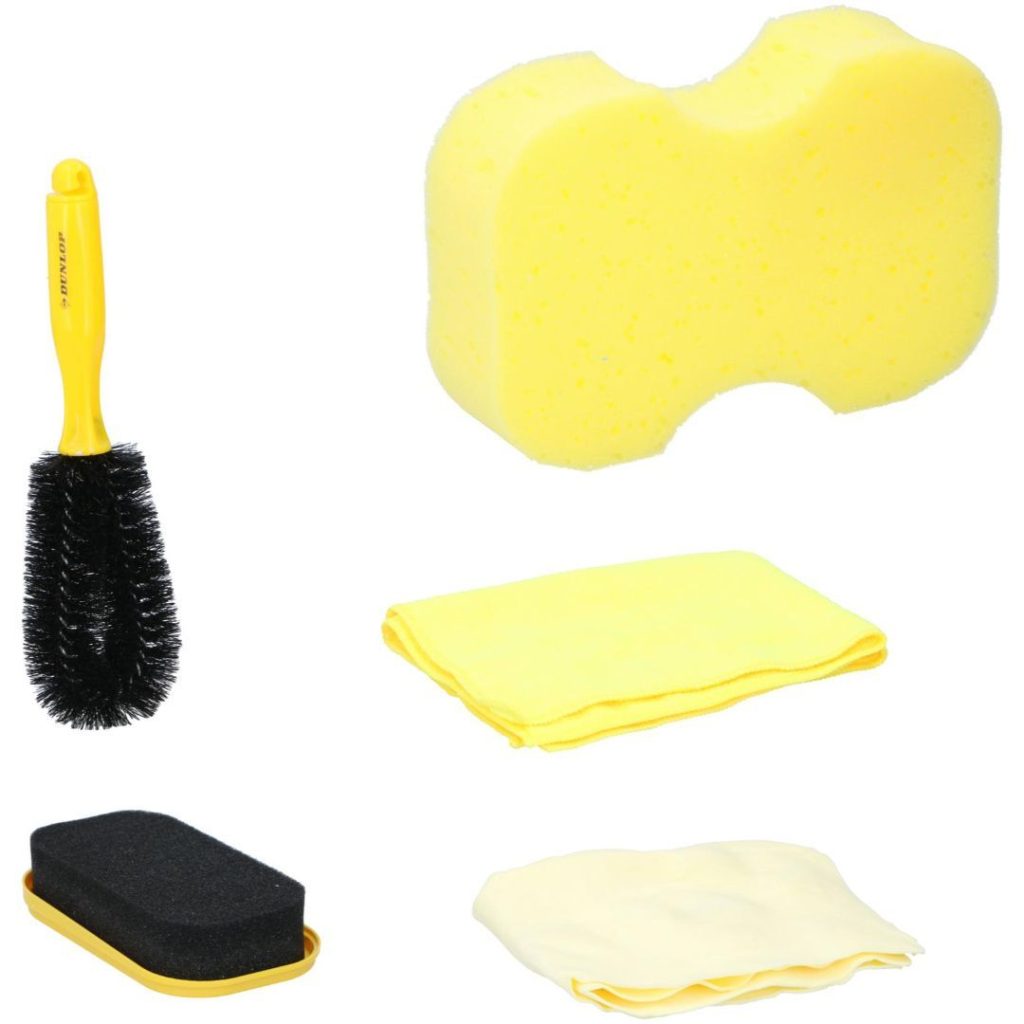 Dunlop bilrengjøringssett 5 stk