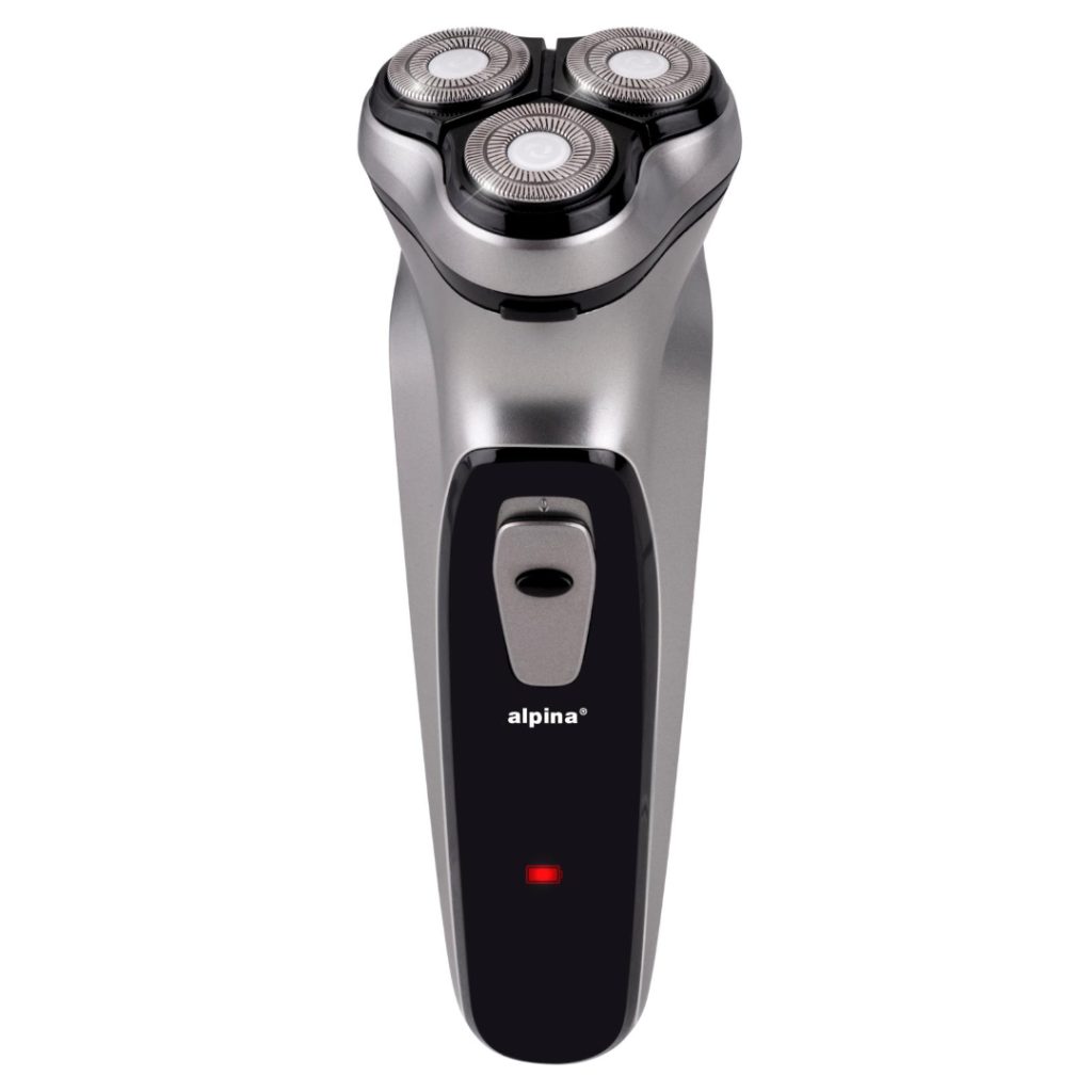 Alpina barbermaskin 3-hodet oppladbar