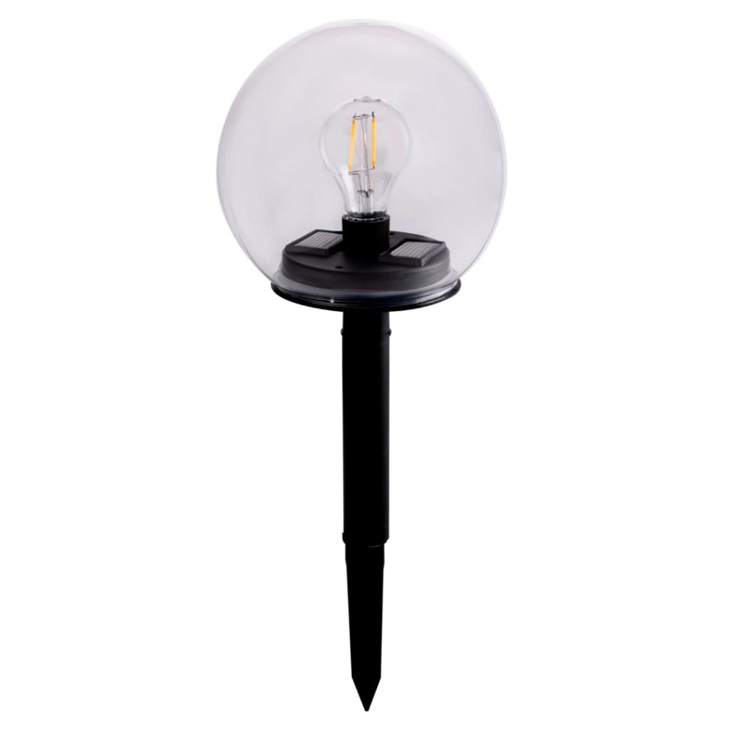 Grundig solar light glasskule