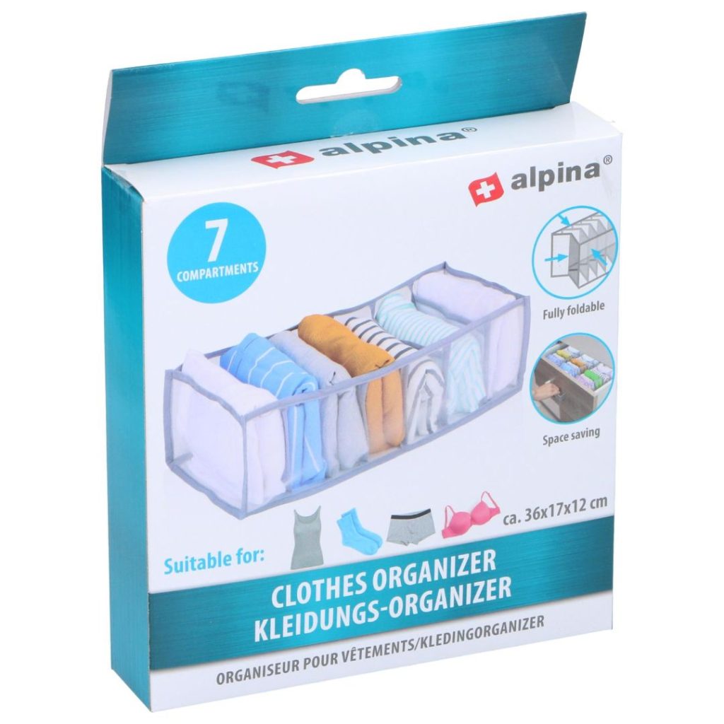 Alpina klessorterer 36x17x12cm