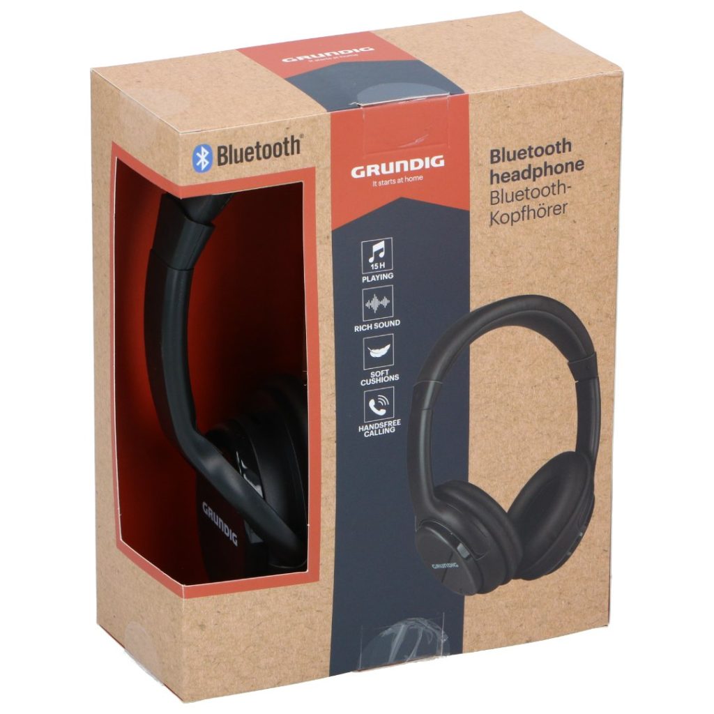 Grundig hodetelefon bt 2as 150mah