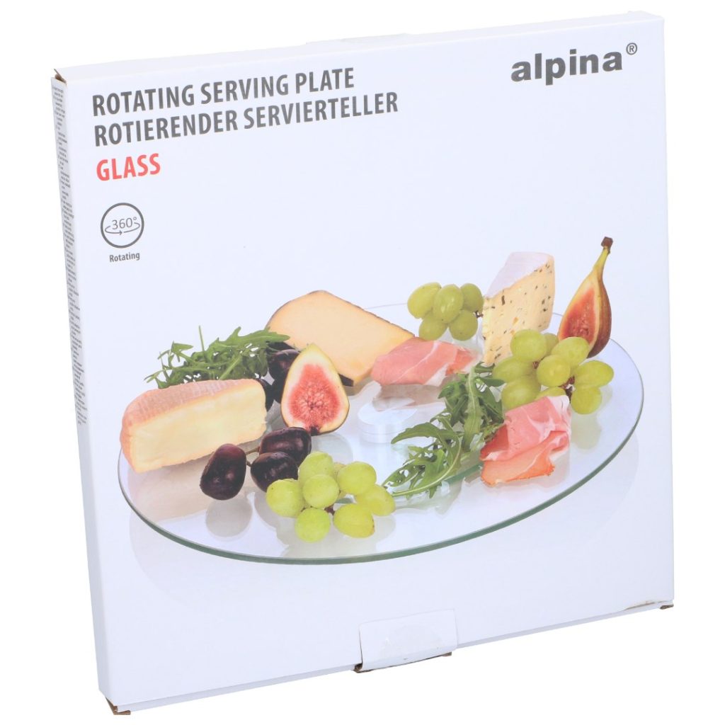 Alpina roterende glass fat
