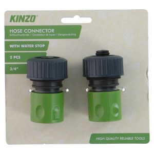 Kinzo slangekobling 3/4 2-delt