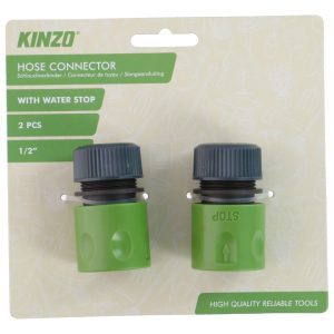 Kinzo slangekontakt 1/2 2-delt