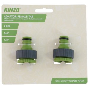 Kinzo slange adapter hunntap 2pc
