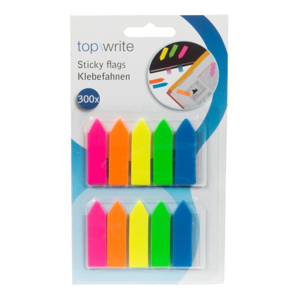 Topwrite klistrelapp 4,5x1,2 cm 300 stk