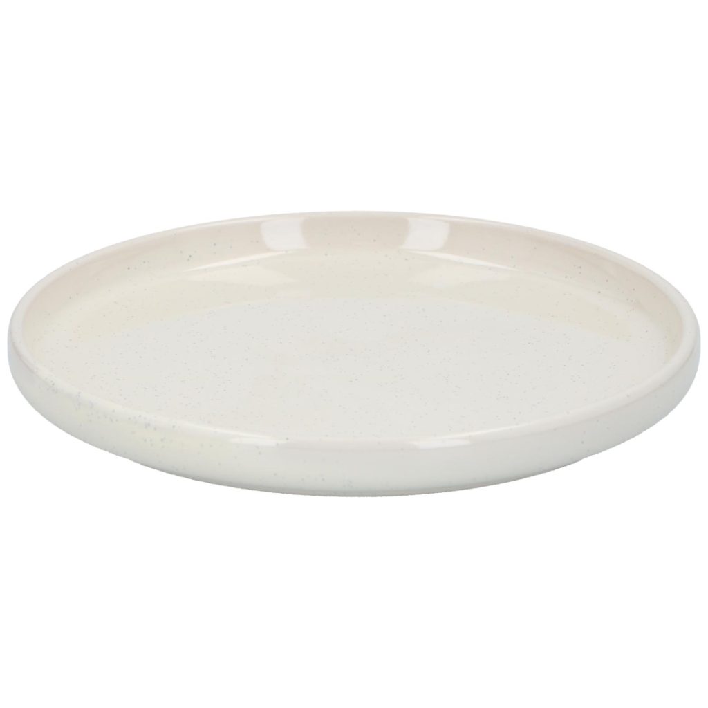 Frokosttallerken steintøy 20cm hvit