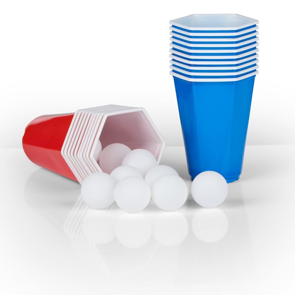 Beer pong hexagon 30 del