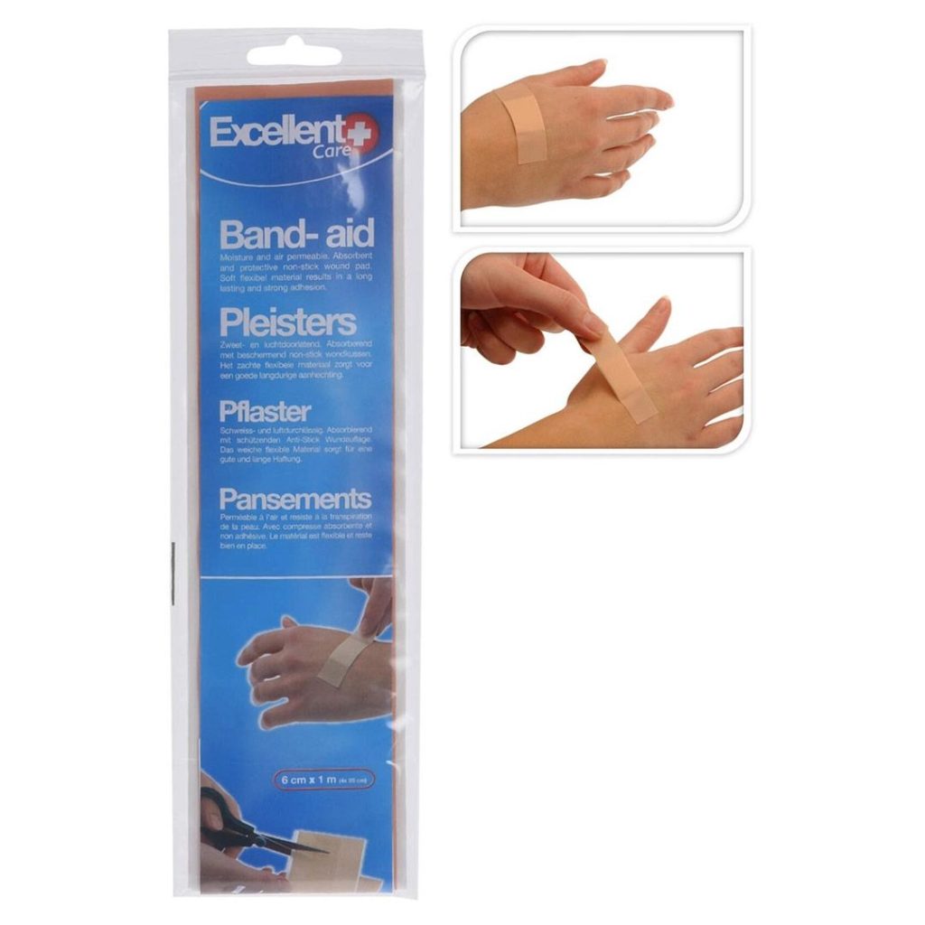 Lang plaster 1mtr x 6cm (4 x 25cm)