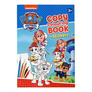 Paw patrol malebok  a4 32sider
